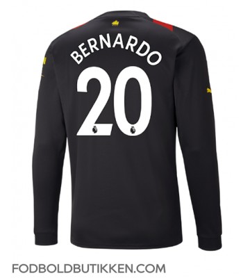 Manchester City Bernardo Silva #20 Udebanetrøje 2022-23 Langærmet